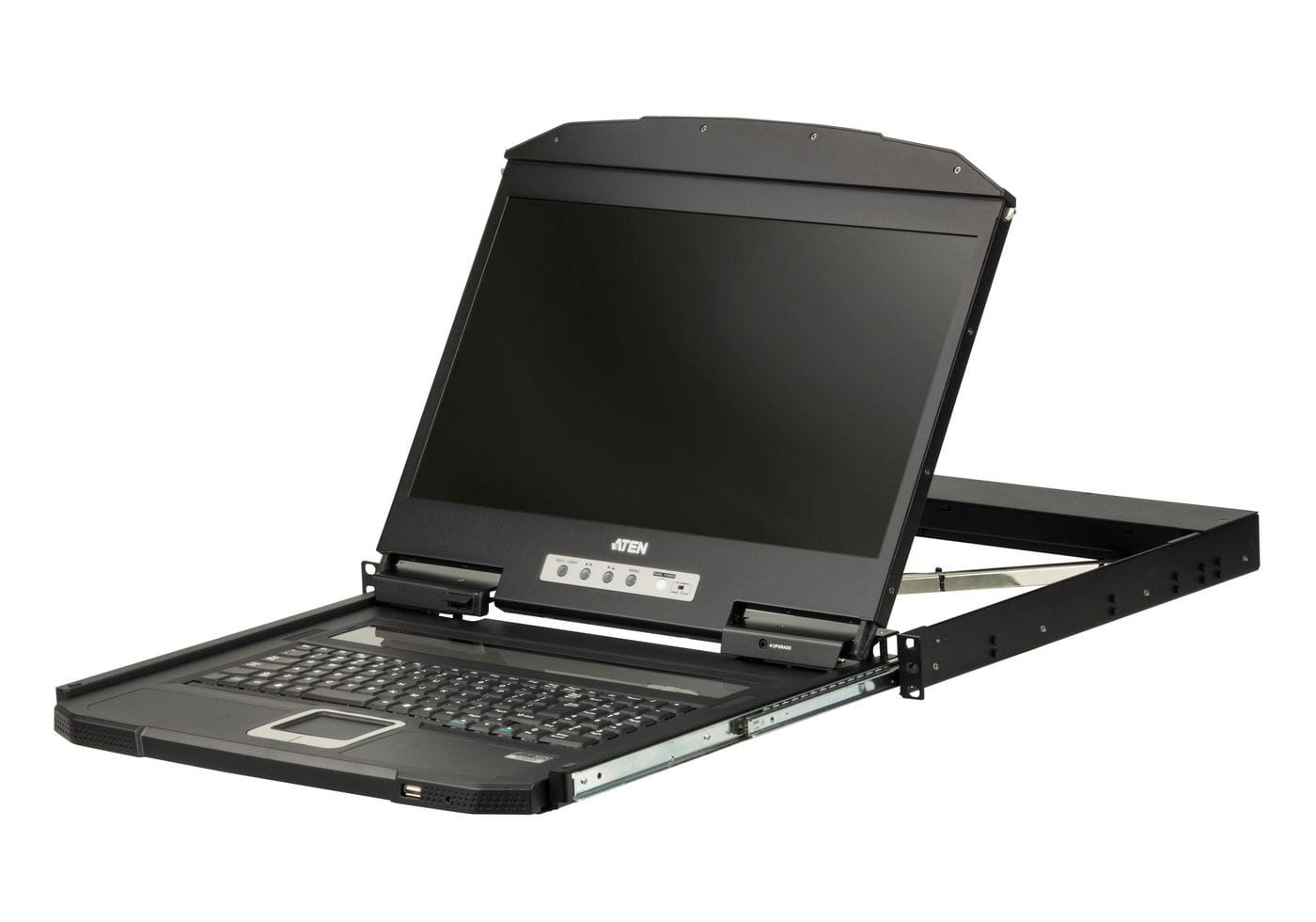 ATEN CL3100NX przełącznik KVM Możliwości montowania w stelażu Czarny