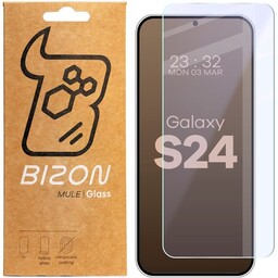 Bizon Elastyczne szkło hybrydowe Glass Mule do Galaxy S24 5G