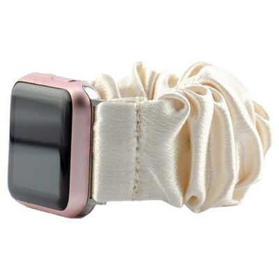 Pasek LUNA do Apple Watch 3/4/5/6/7/8/9/SE (38/40/41mm) A00306 Biały