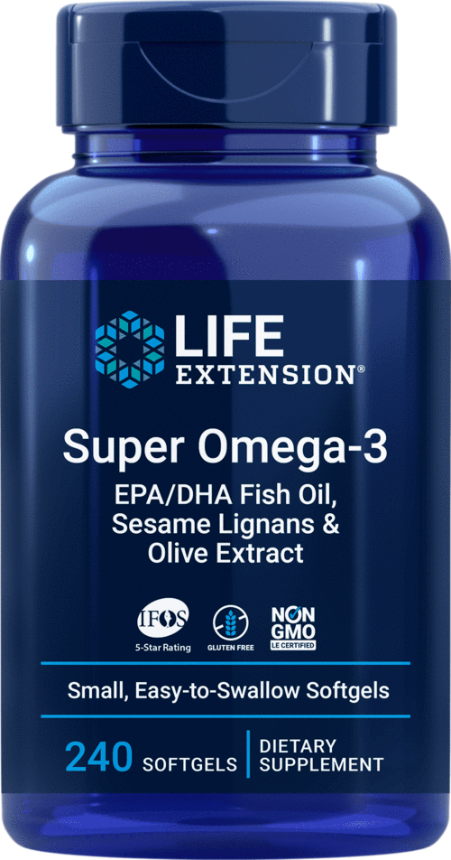 Omega Pharma Life Extension Life Extension Super 3 EPA / DHA - 240 kapsułek