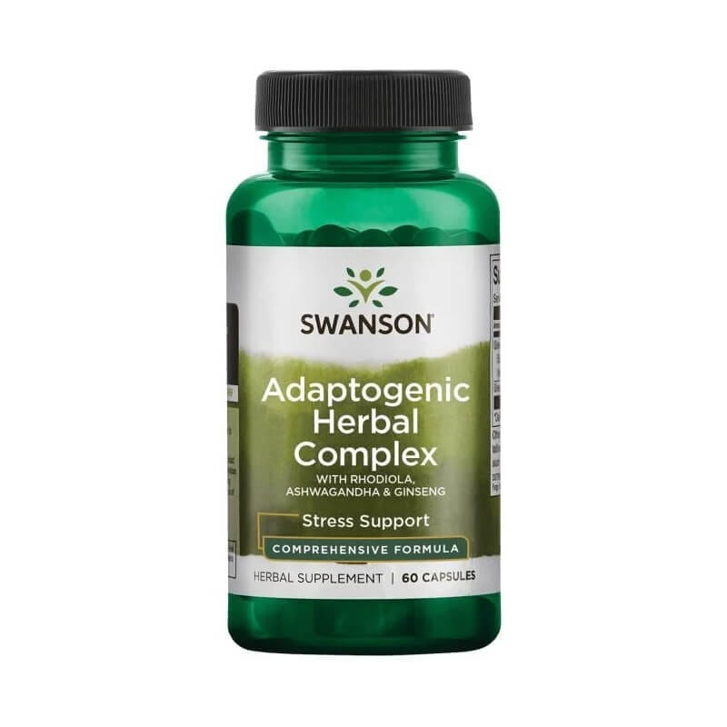 SWANSON Rhodiola Ashwagandha Ginseng Complex 60caps