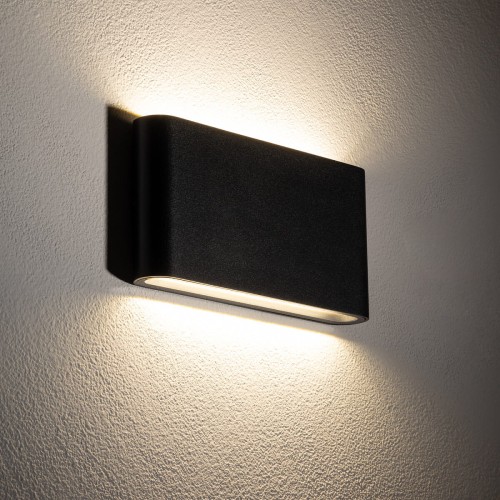 Semi M kinkiet elewacyjny 2xLED/10W/3000K czarny 11364