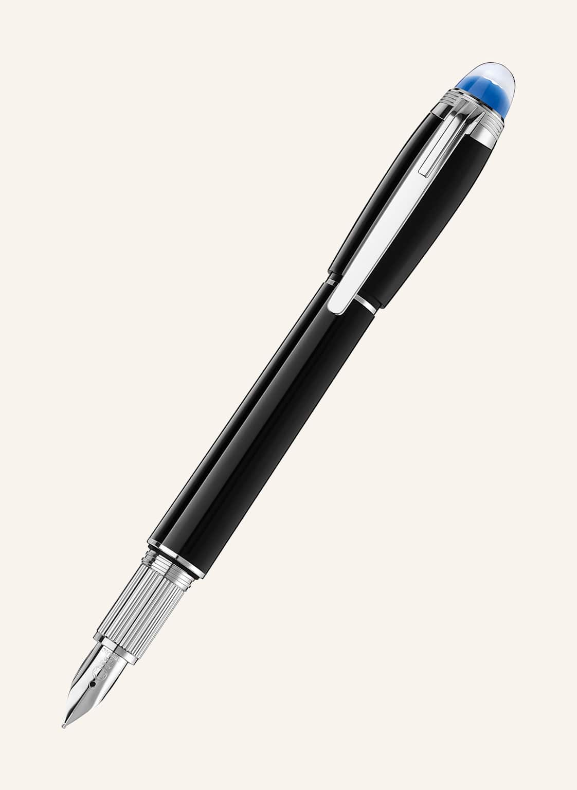 Montblanc Pióro Wieczne Na Naboje Starwalker Precious Resin schwarz