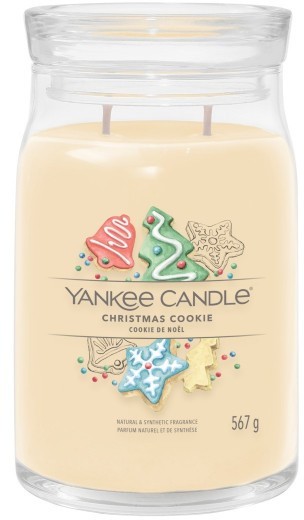 Yankee Candle Signature Christmas Cookie Świeca Duża 567g