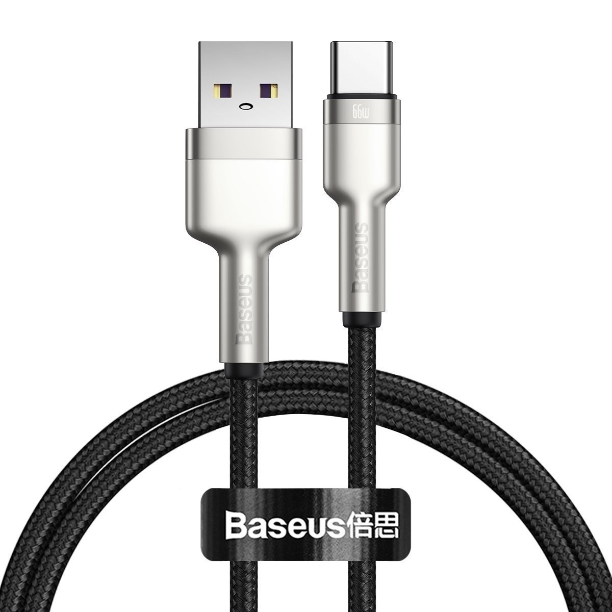 Baseus Cafule USB do USB-C, 66W, 1m czarny