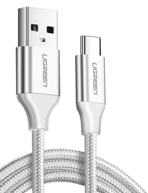 Ugreen USB do USB-C QC 3.0 1m biały