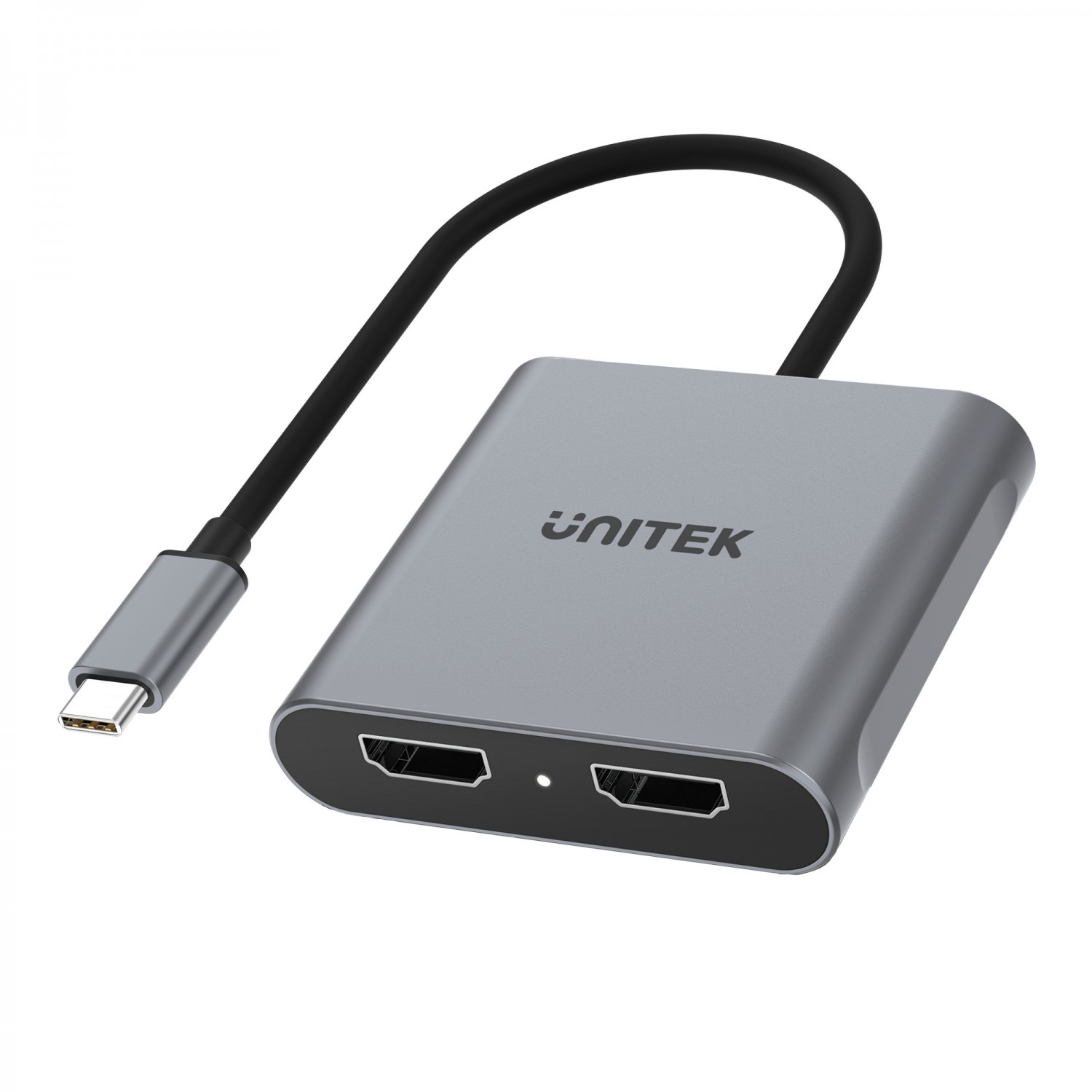 Unitek Adapter USB-C na 2x HDMI 4K MST V1404B