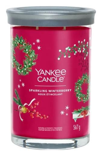Yankee Candle Signature Sparkling Winterberry Tumbler 567g