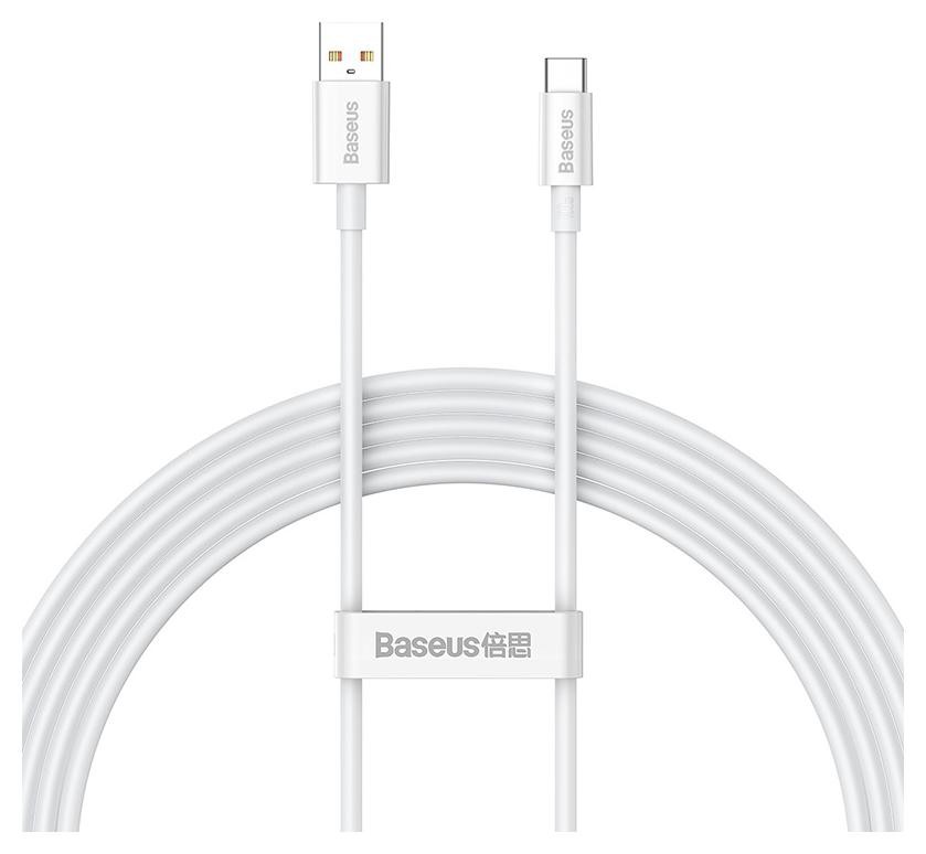 Baseus Superior USB do USB-C 100W 0.25m biały