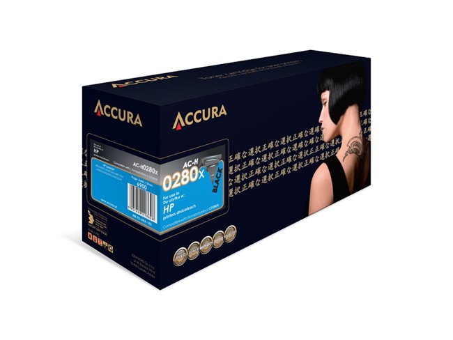 Accura toner HP No. 80X CF280X zamiennik XXL AC-H0280XXL pf
