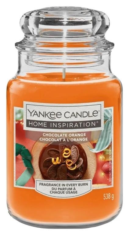 Yankee Candle Home Inspiration Chocolate Orange Świeca Duża 538g