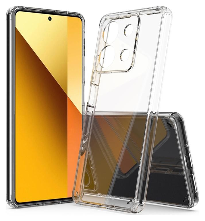 Crong Crystal Shield Cover - Etui Xiaomi Redmi Note 13 4G przezroczysty