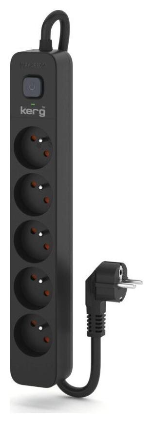 Kerg 5 gniazd 3.0m 3×1,5MM M02517