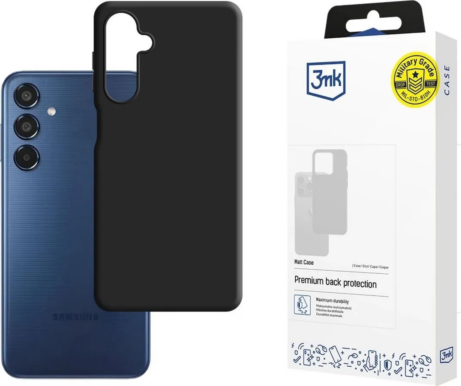 3mk Matt Case Samsung Galaxy M35 5G