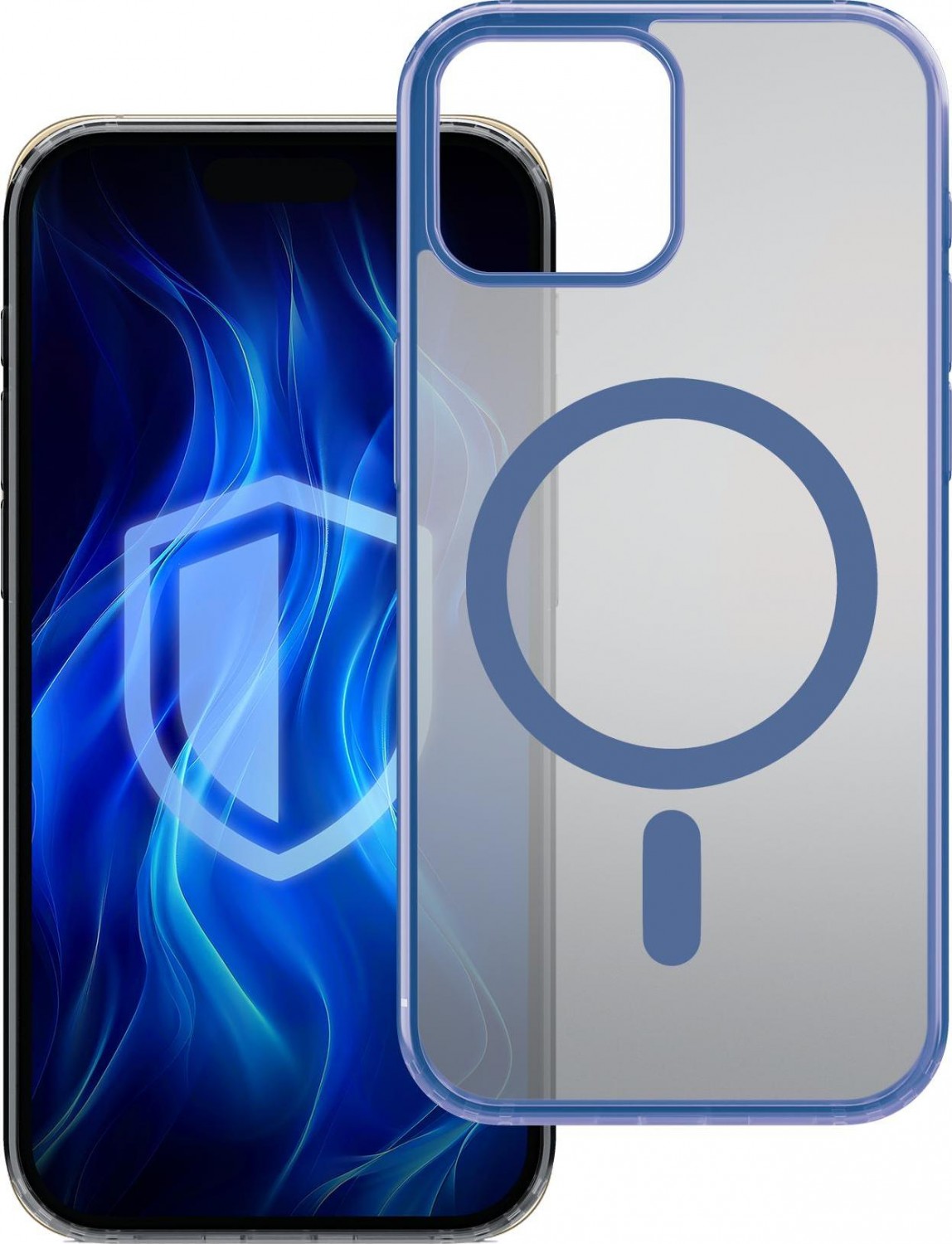 3mk Frosty MagCase do Apple iPhone 15 Plus niebieski