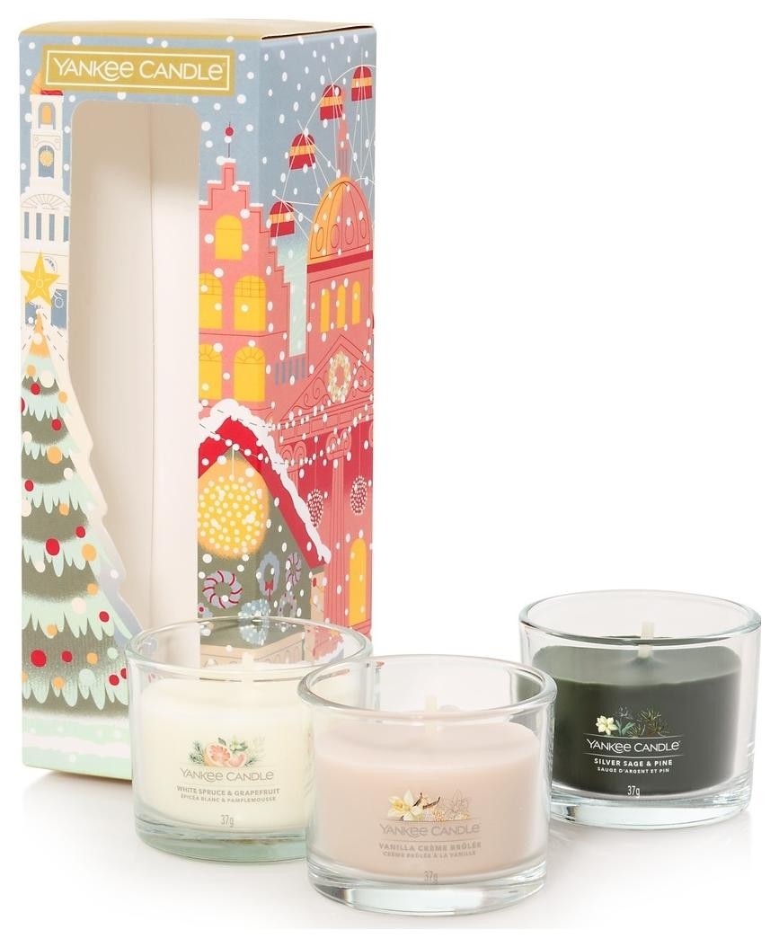 Yankee Candle Passport To The Holidays Zestaw 3 Świece Mini WS&G