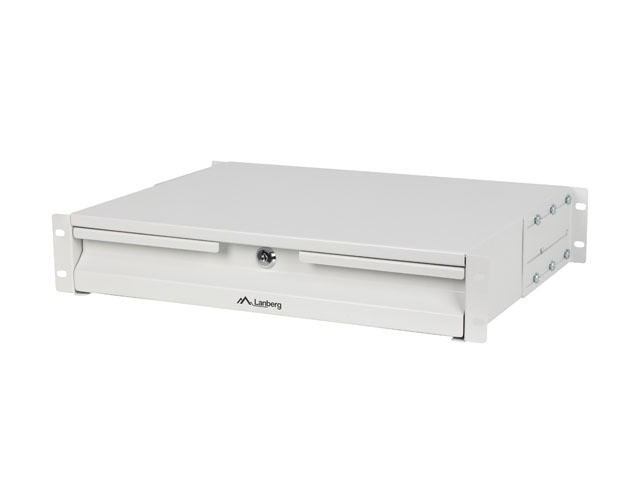 Lanberg szuflada do szaf 19'' 2U 360mm szara AK-2001-S