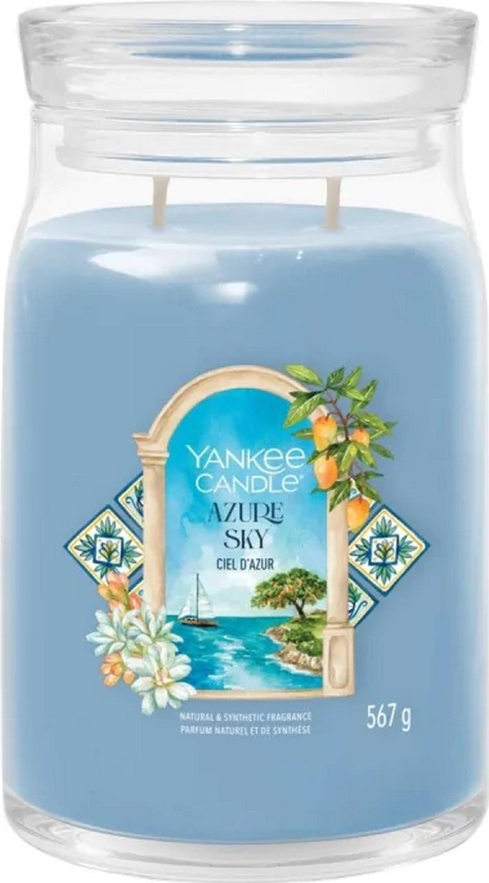 Yankee Candle Signature Azure Sky Świeca duża 567g