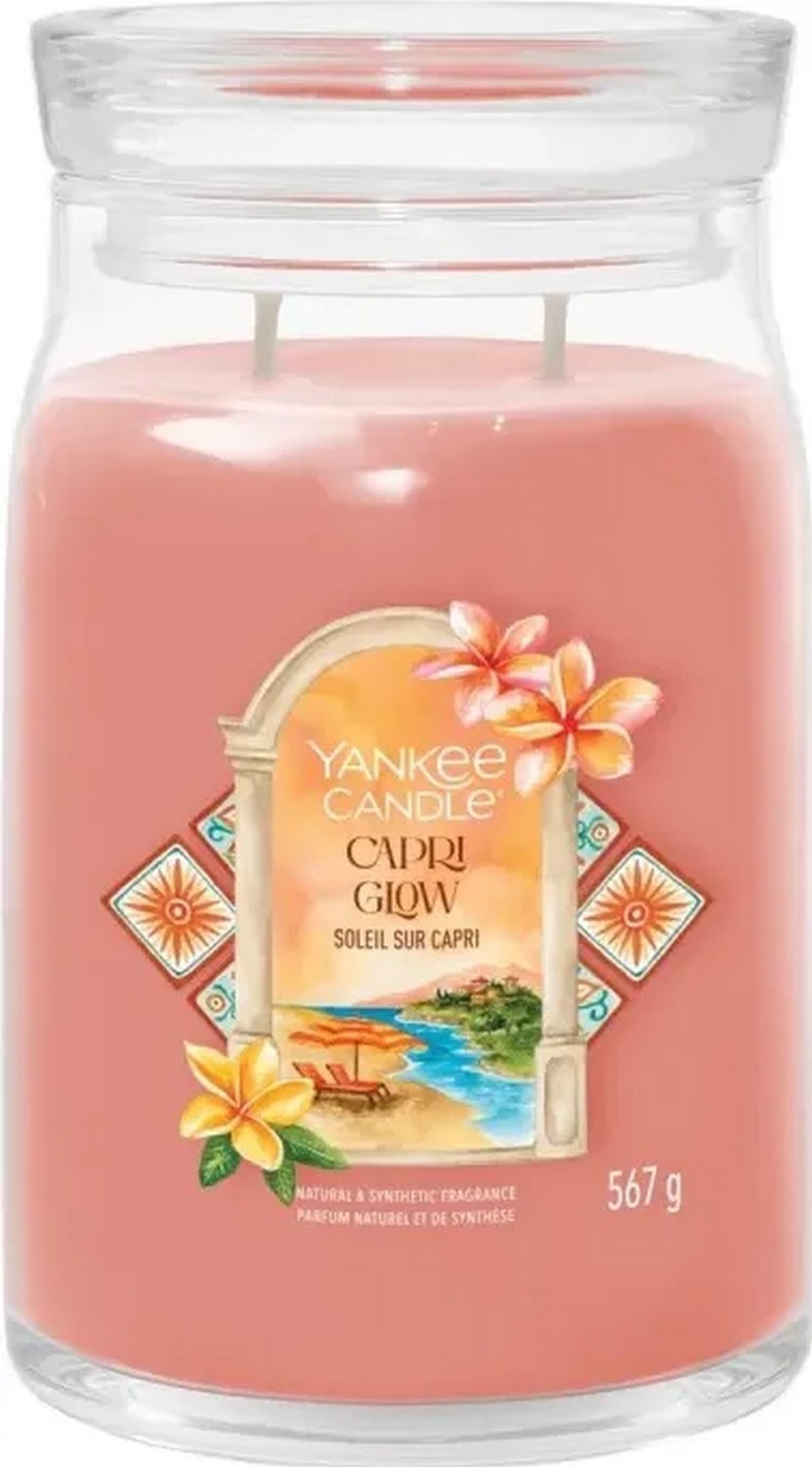Yankee Candle Signature Capri Glow Świeca duża 567g