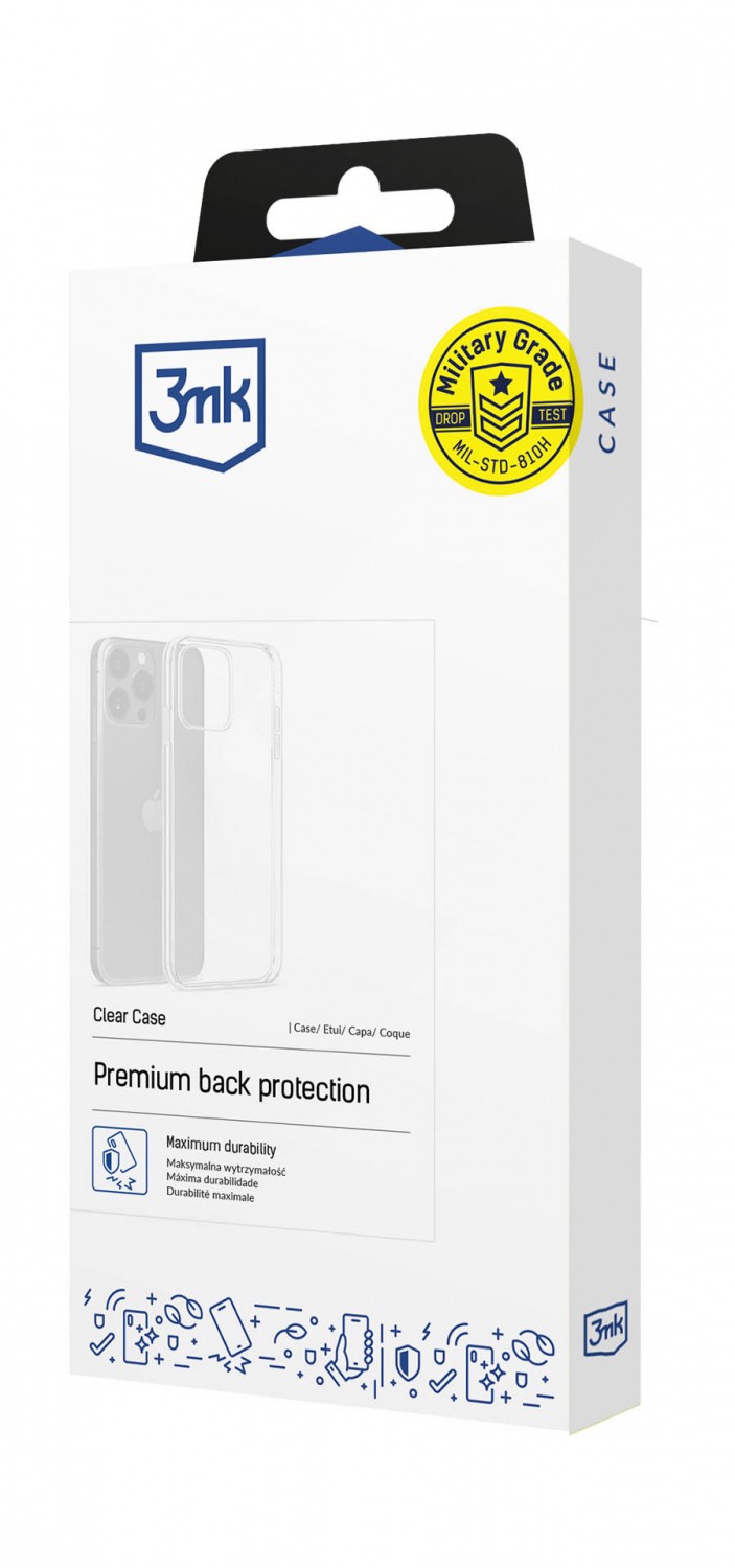 3mk Clear Case do Motorola Moto G35 5G