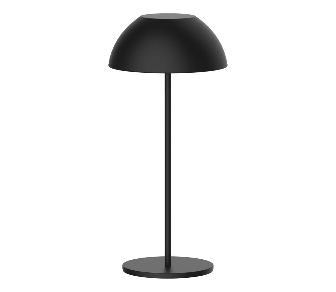 Polux LED Lampa stołowa ściemnialna TANZANIA LED/1,8W/5V USB 1800 mAh IP44 czarny