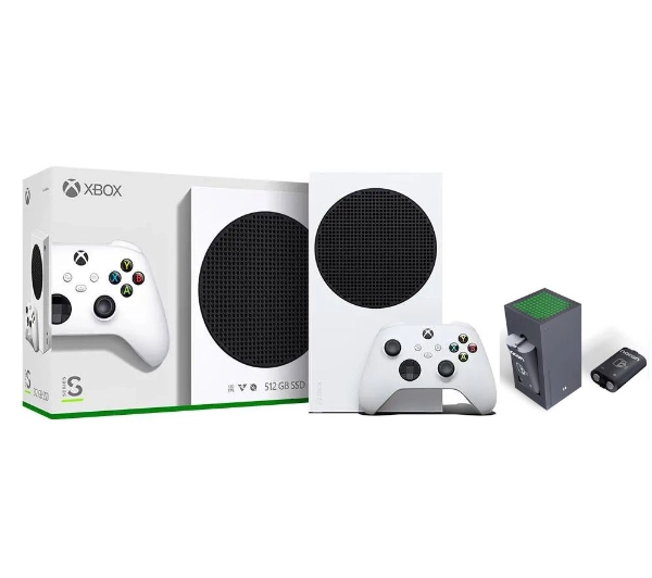 Xbox Series S 512GB + Nacon XSX Battery Box