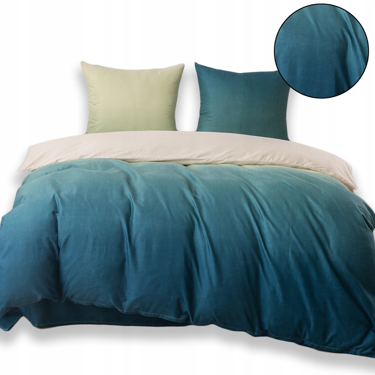 Pościel 160x200 bawełna satynowa dwustronna Antonio gruba 3 el 3020