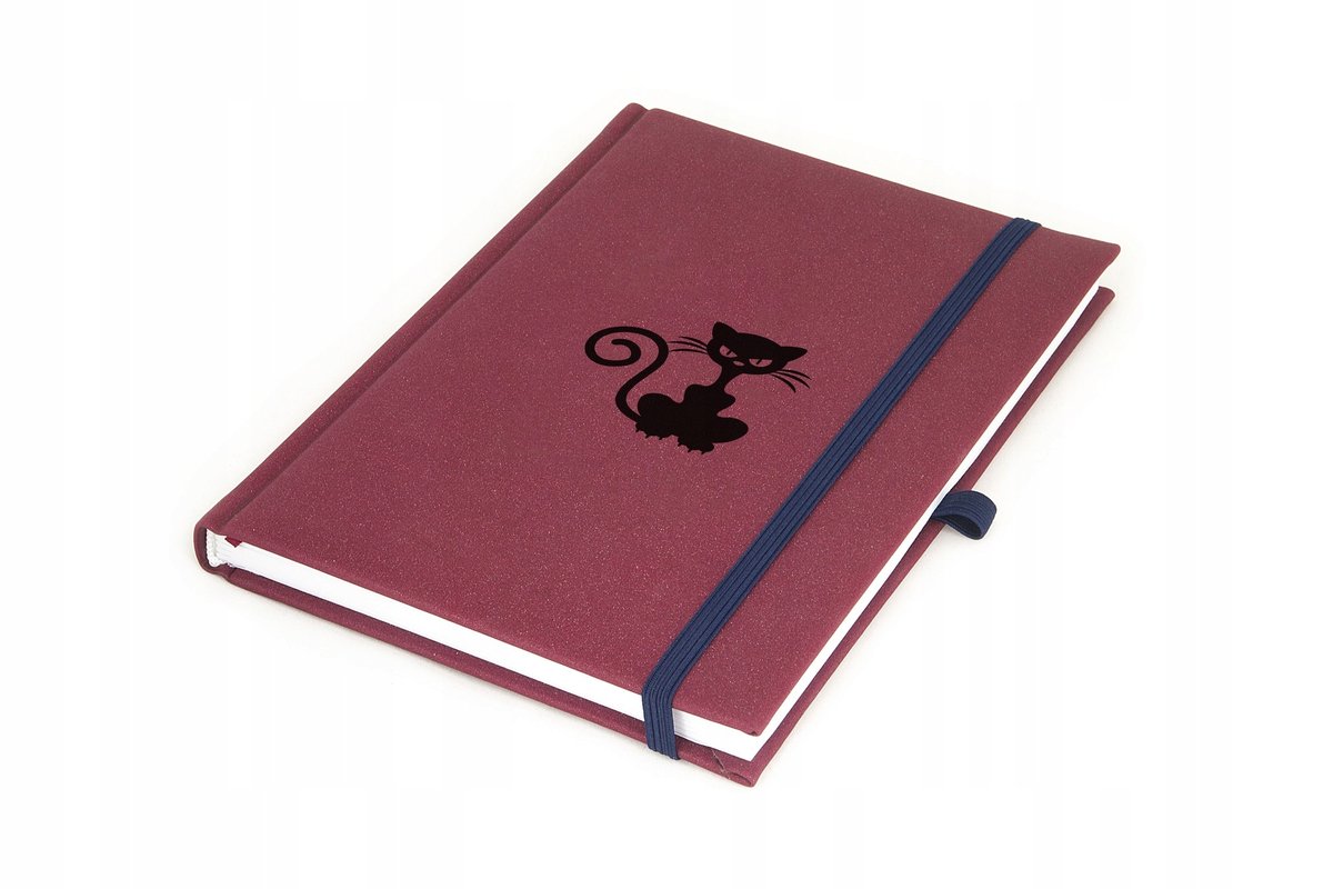 KOT Notes kratka Lazio bordowy GRA22