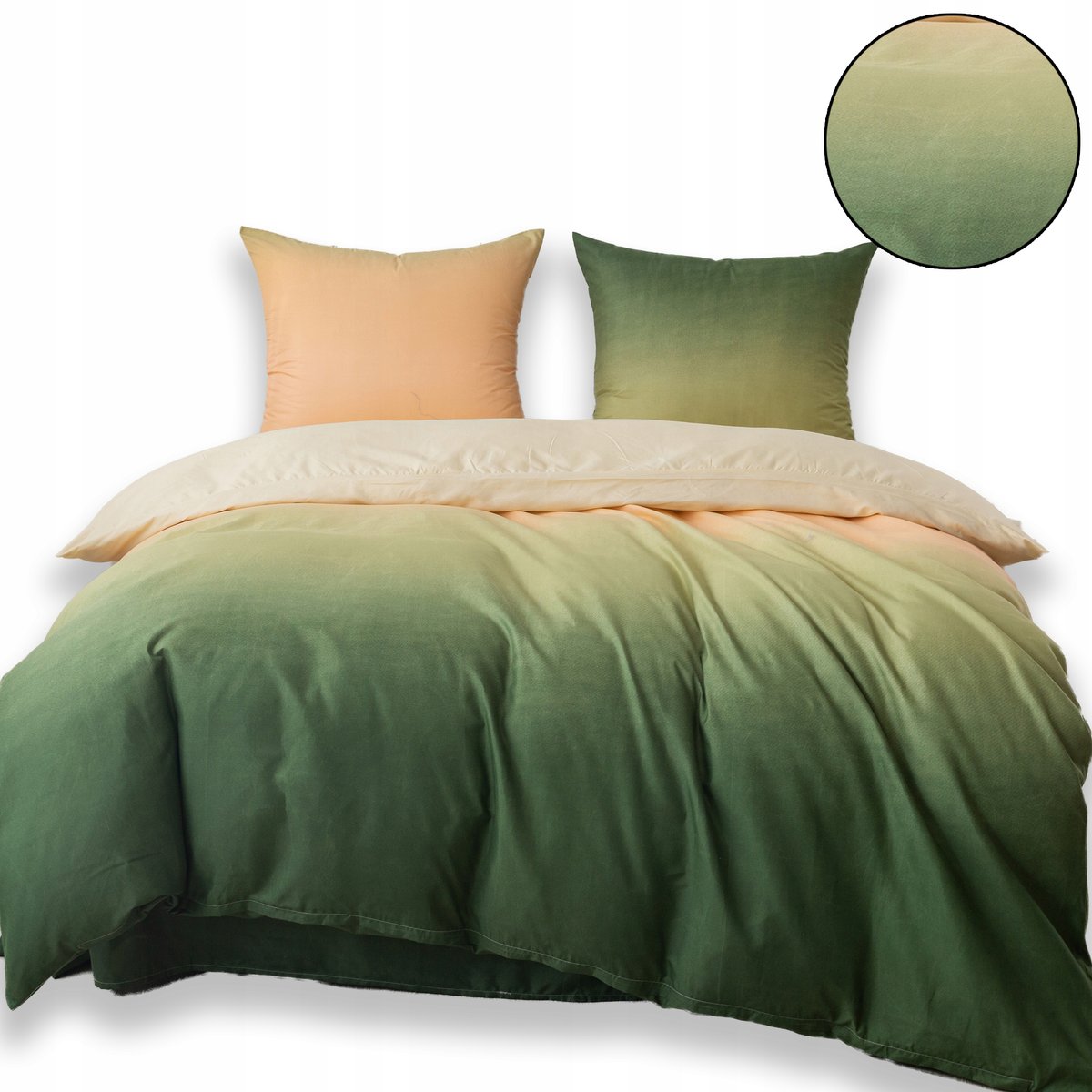 Pościel 160x200 bawełna satynowa dwustronna Antonio gruba 3 el 3021