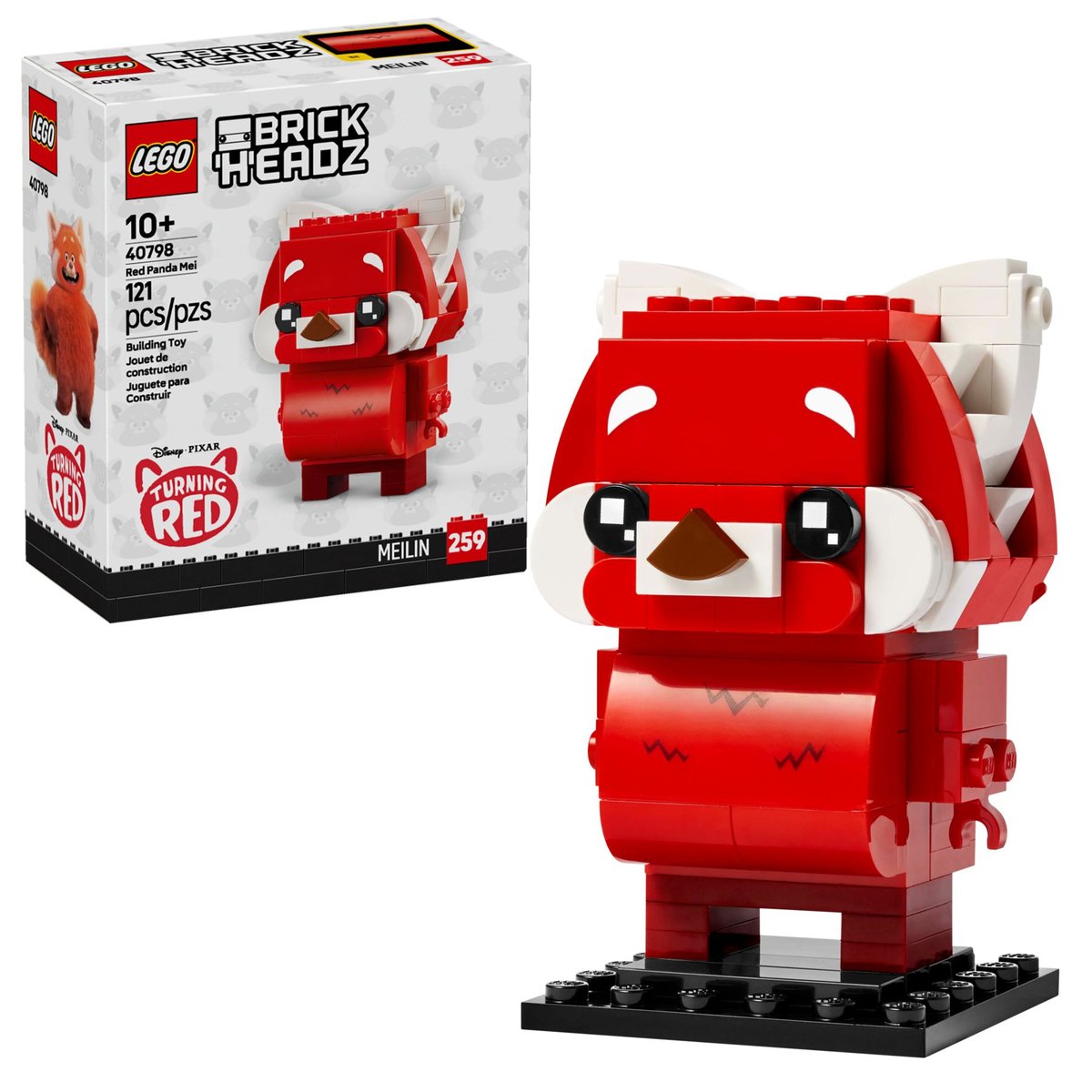 LEGO 40798 BrickHeadz Panda czerwona Mei