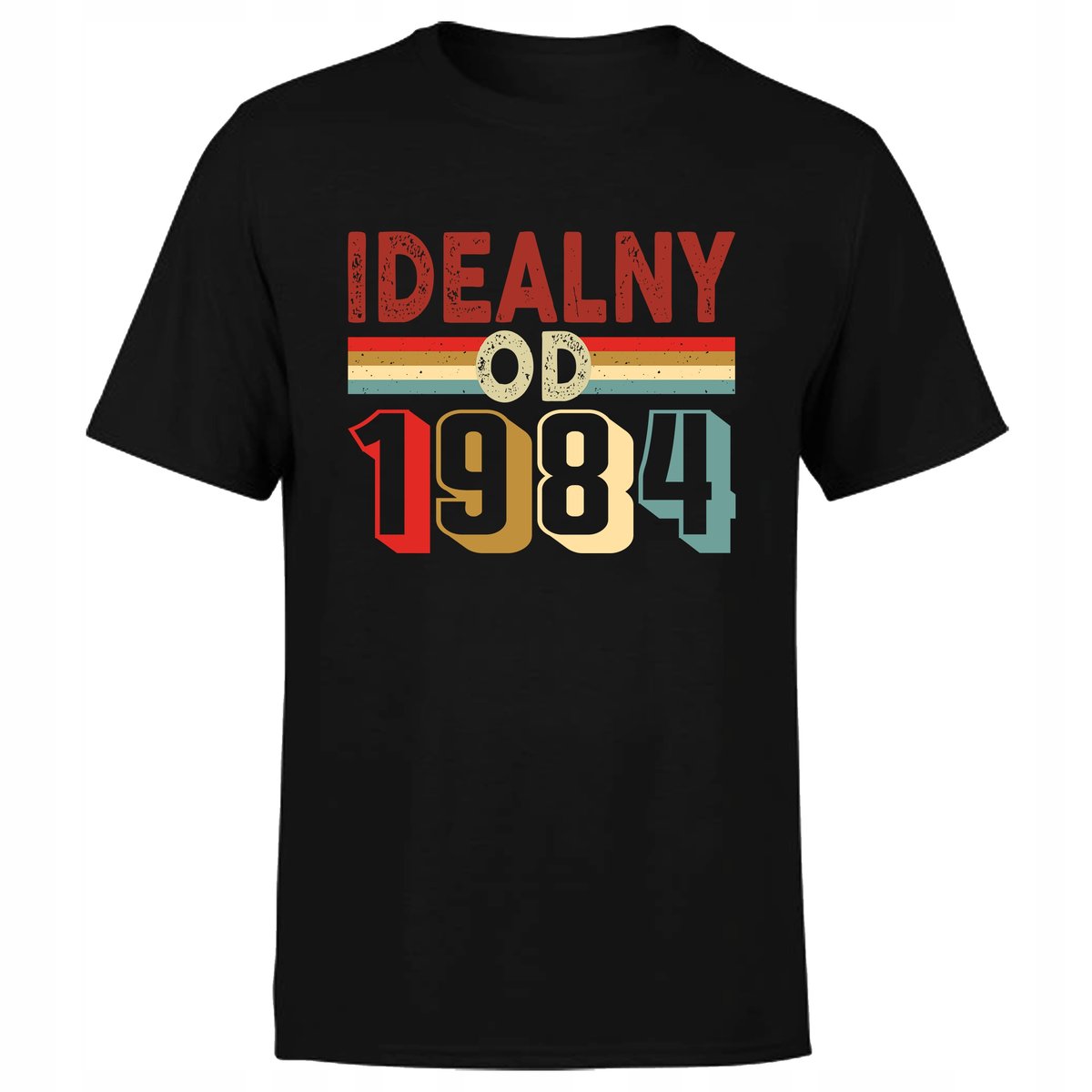 Koszulka męska z nadrukiem Idealny 40-latek prezent na 40 urodziny XS