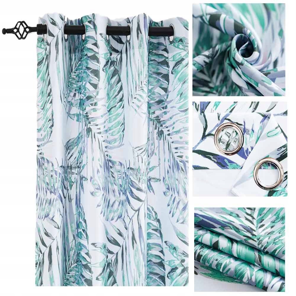 Zasłona na przelotkach 140x250 zaciemniająca gotowa Cotton World