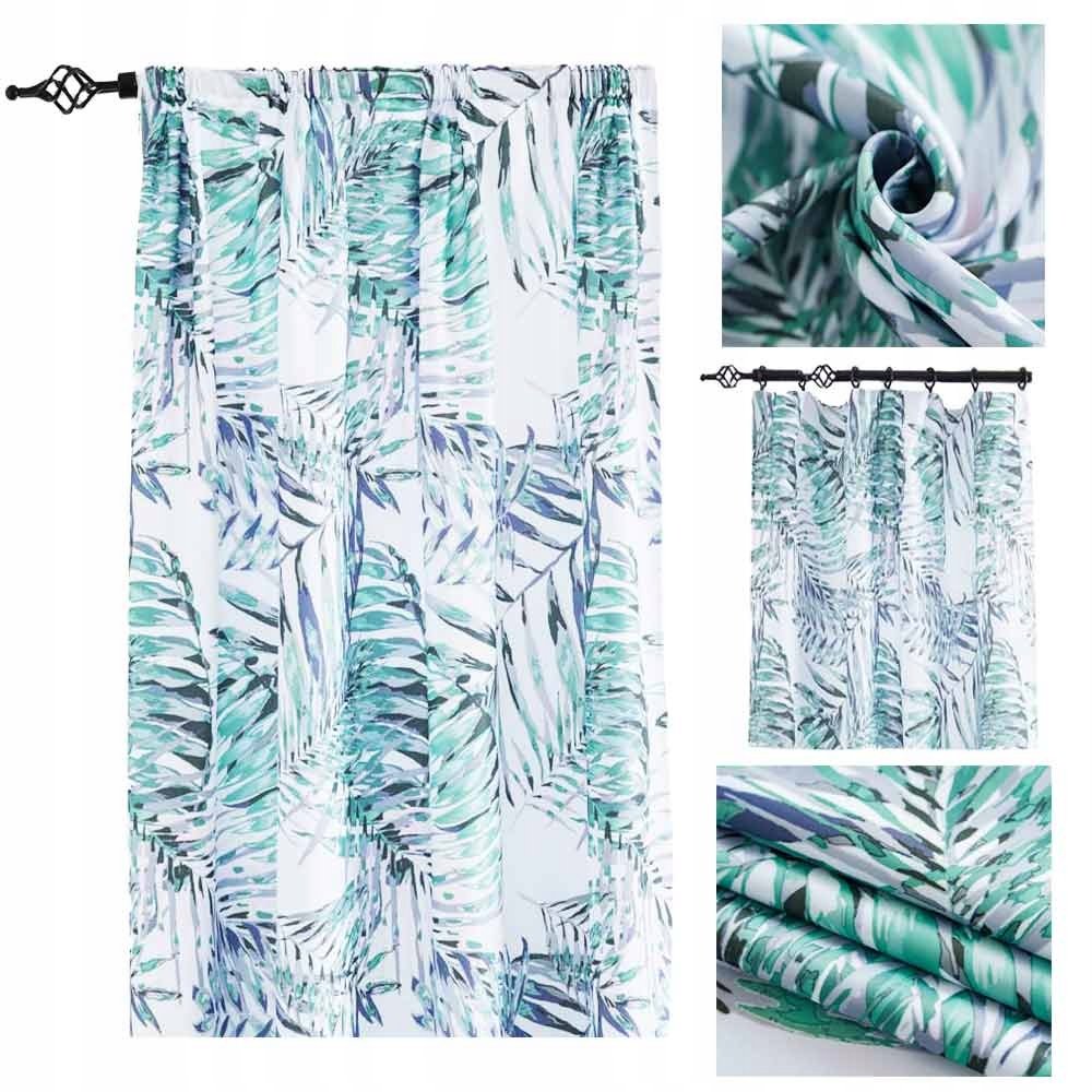 Zasłona na przelotkach 140x250 zaciemniająca gotowa Cotton World