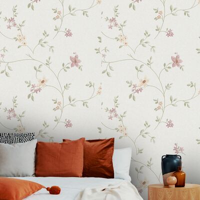 Tapeta winylowa na flizelinie w kwiaty