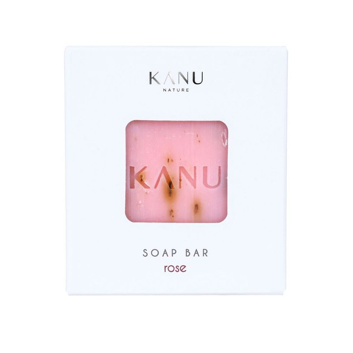 Kanu Nature Mydło w kostce różane, 75g