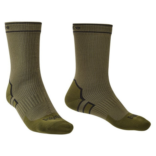 Wodoodporne skarpety Bridgedale Storm Sock MW Boot Rozmiar skarpet: 44-47 / Kolor: ciemnozielony