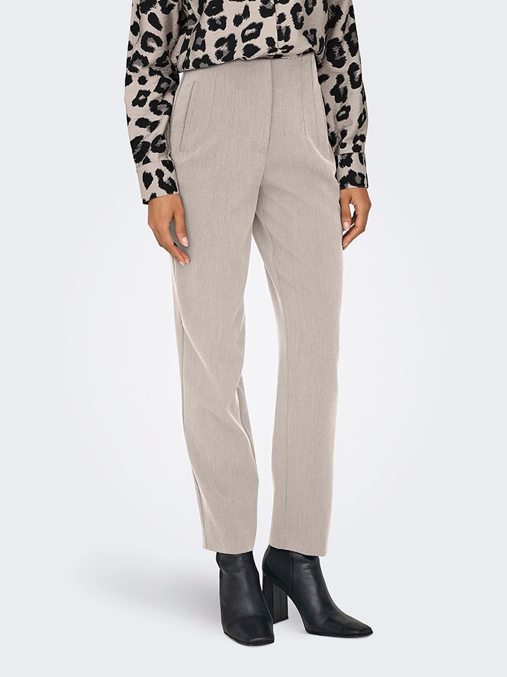 ONLY Spodnie w kolorze szarym