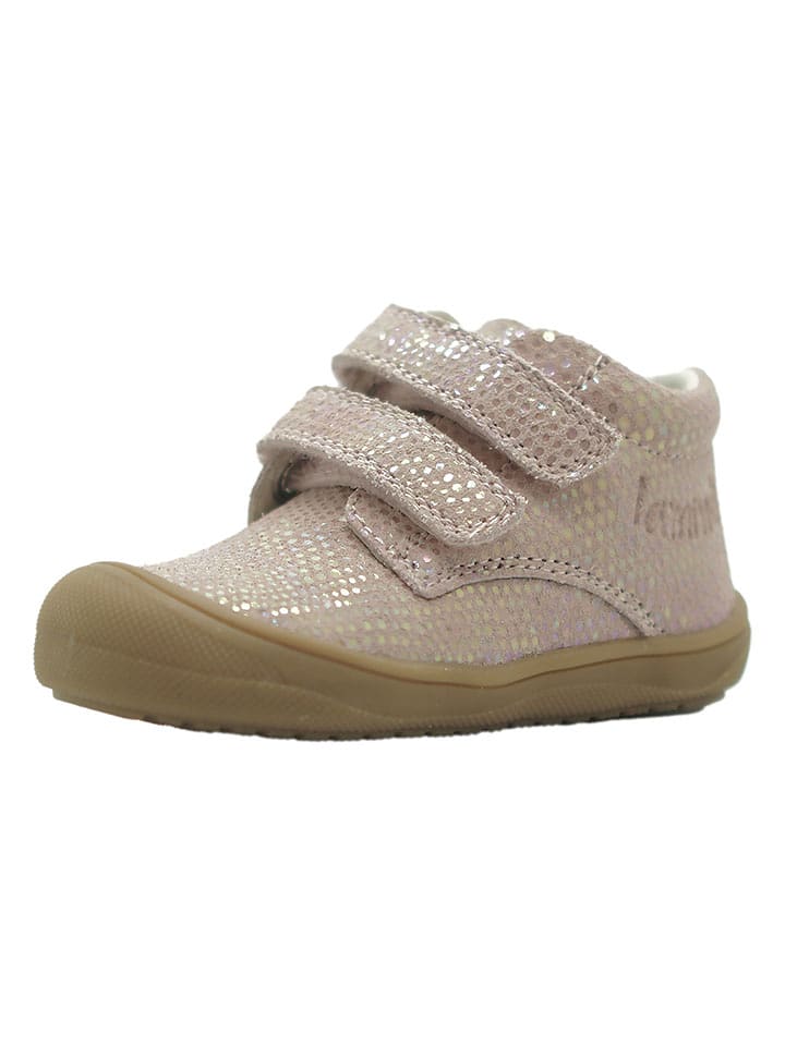 lamino Skórzane sneakersy w kolorze beżowym