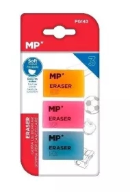 Gumka do ścierania super miękka 3szt