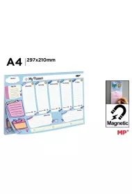 Planer tygodniowy magnetyczny A4