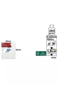 Podobrazie 20x25x1,5cm 280G/m2