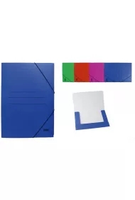 Teczka kartonowa A4 z gumką MIX