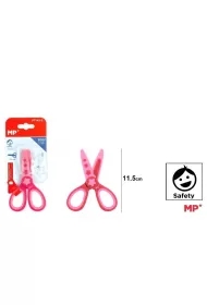 Nożyczki dla dzieci 11,5cm różowe