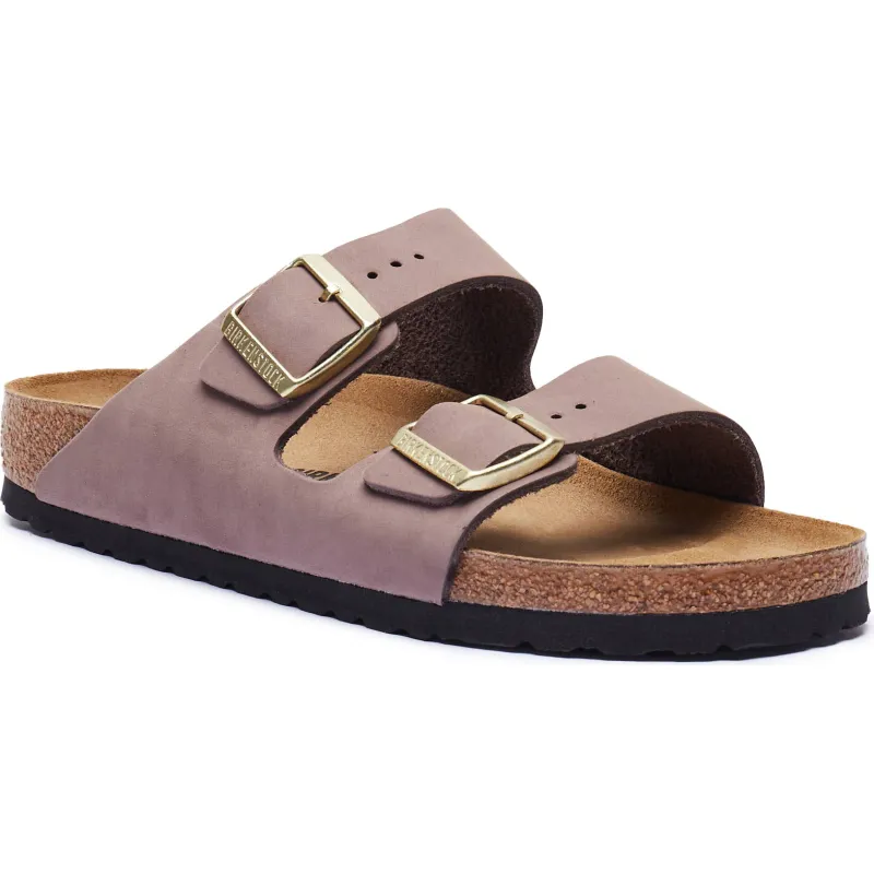 Birkenstock Skórzane klapki Arizona LENB