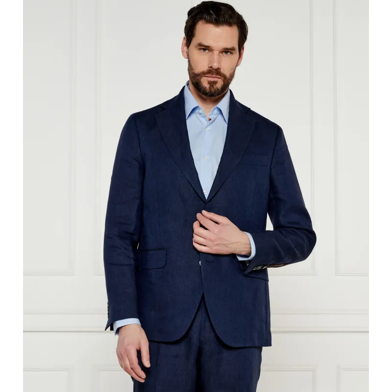 Oscar Jacobson Lniana marynarka Ferry Regular Fit