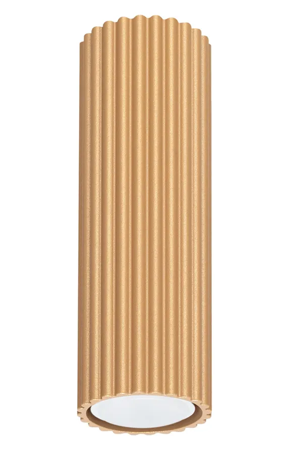 Złota loftowa lampa sufitowa 20cm - 4X D292 D0-S75