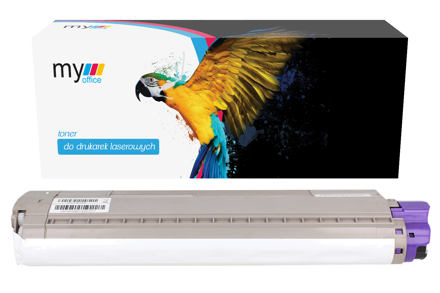 Certyfikowany zamiennik tonera Oki 46471102 M C823/C833/C843 marki My Office z dożywotnią gwarancją