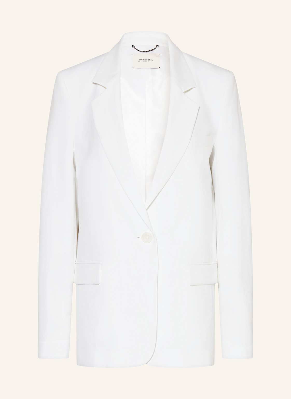 Dorothee Schumacher Blezer Summer Cruise Z Lnem weiss