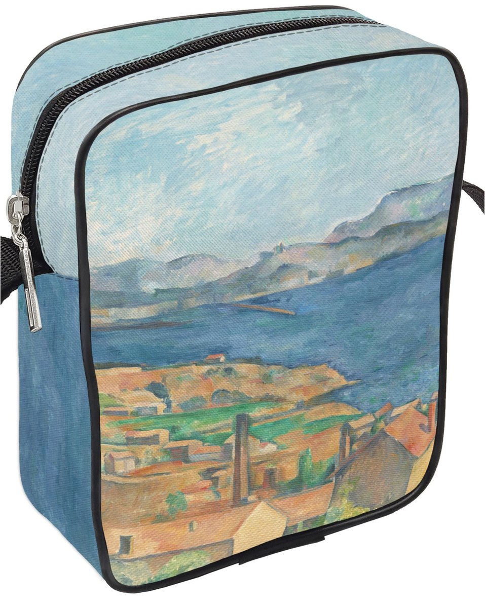 Torba listonoszka Zatoka Marsylii widziana z L Estaque 1885 Paul Cezanne