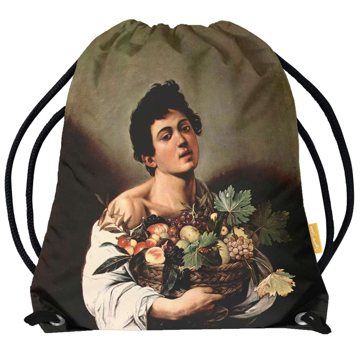 Worek Chłopiec z koszem owoców Caravaggio-Standard